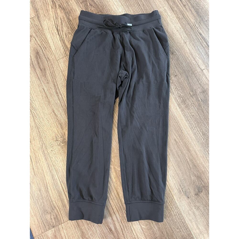 Lululemon Ready to Rulu Jogger Women Size 6 Black Drawstrings Activewear
